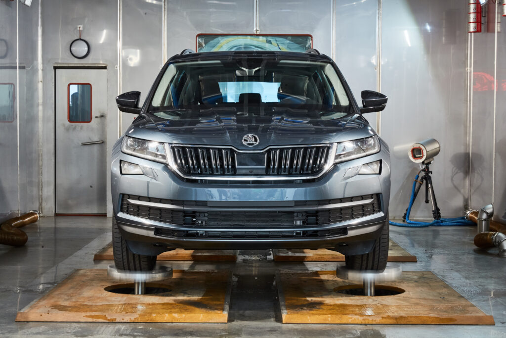 Klimakomora Weiss Skoda auto