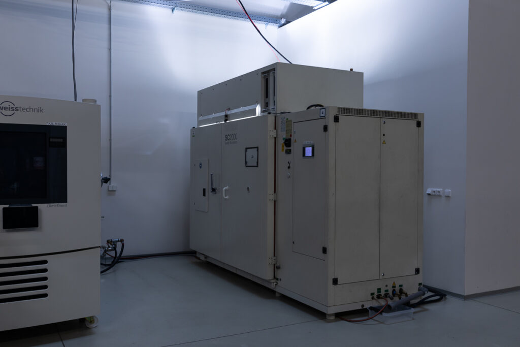 Solar tests of plastics