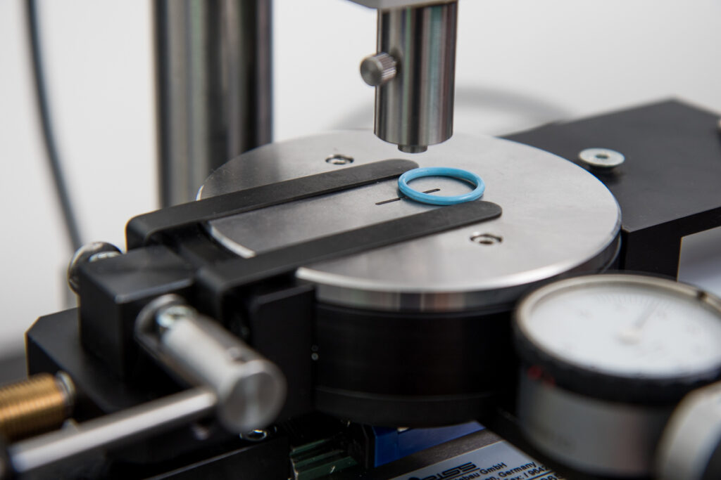 Hardness tests of plastics