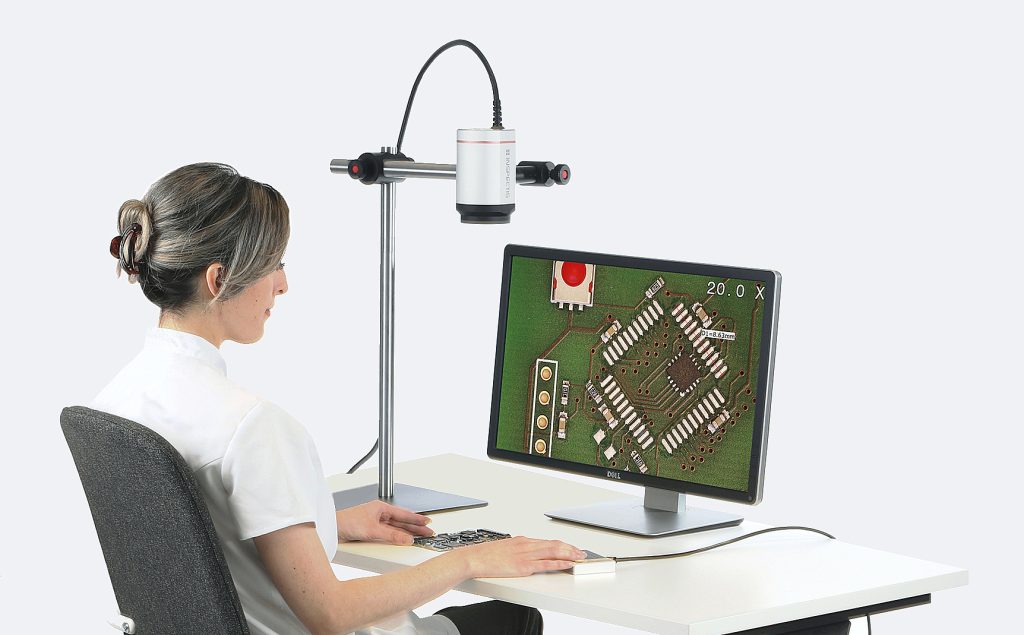 Konfigurované digitální mikroskopy s dlouhou pracovní vzdáleností Inspectis LWD