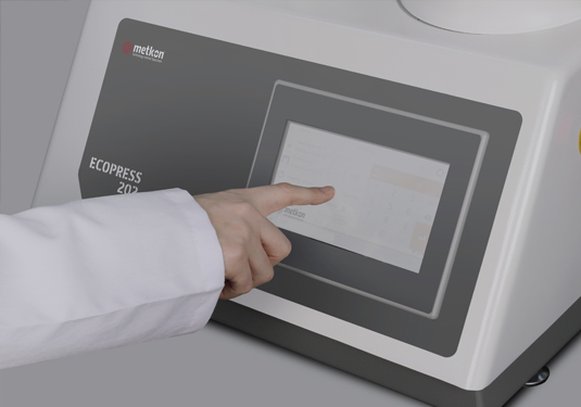 Metalografický lis Ecopress 202