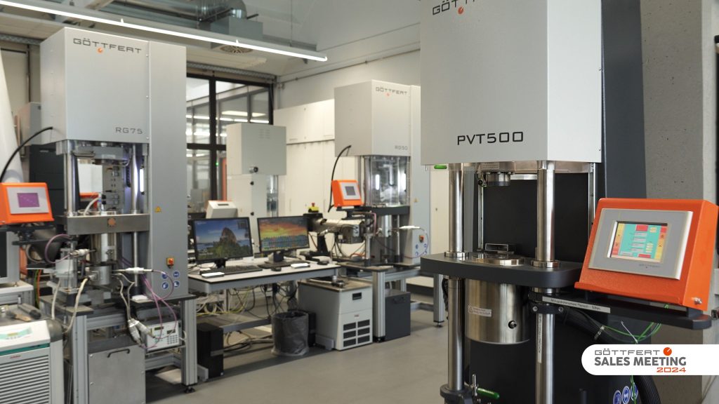 Göttfert laboratory kalibrace